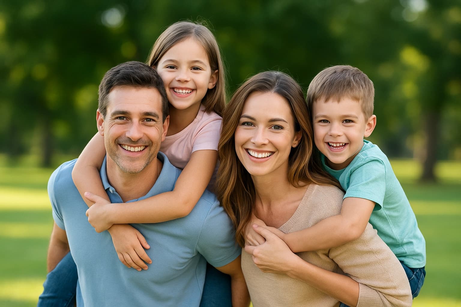 Happy family